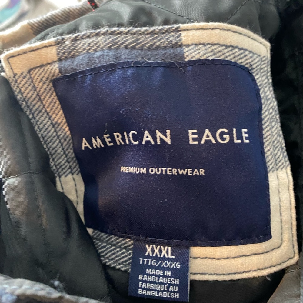 🌸Spring Sale 50% Off🌸 American Eagle 🦅 Flannel Jacket - Picture 4 of 4